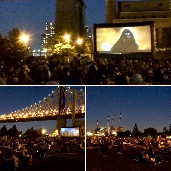 Where To Enjoy Movies Outdoors This Summer (2017 Edition) Movie Nights Last Summer on Roosevelt Island